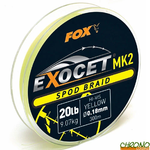 Tresse Fox Exocet MK2 Spod Yellow 0.18mm 300m 2 Tresse Fox Exocet MK2 Spod Yellow 0.18mm 300m -KORD Poisson Magasin 45d2c11076fa003ce810d78459658c63aef76813 pr 21881 g 207392 g